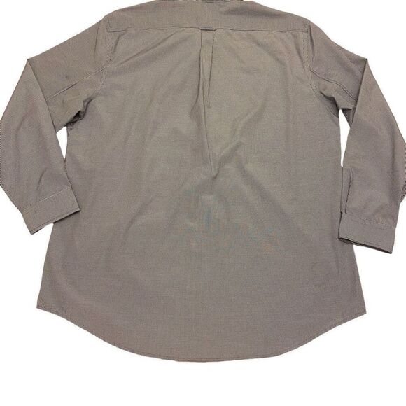 Oobe Team Style Chikfila Blue and White Check Long Sleeve Button Down Shirt Sz X - Picture 8 of 16